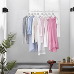 Platzsparende Wäscheleine – Ideal für Innen und Außen