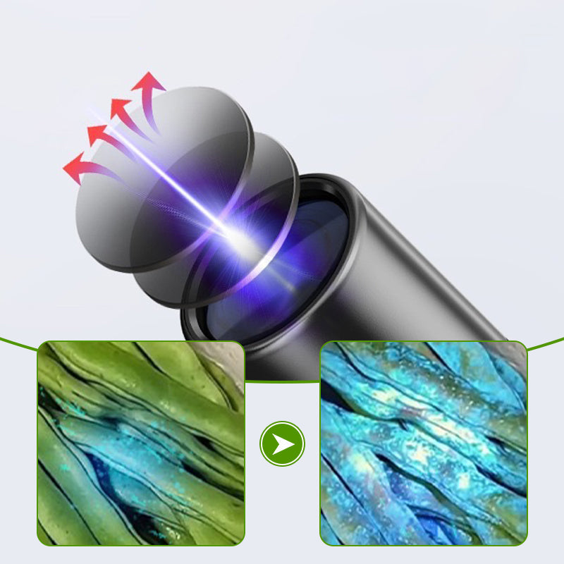 Compact UV Flashlight - 365 nm Blacklight for Home Use