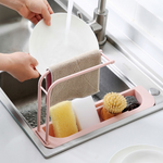 Küchenhelfer Deluxe - Flexibles Spülbecken-Organizer-Regal