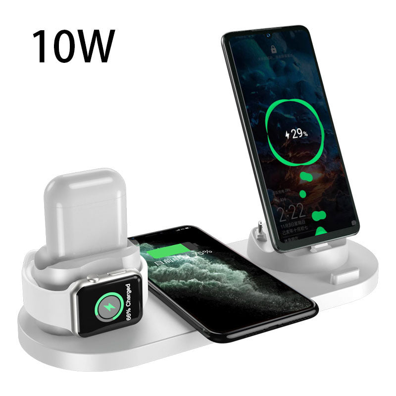 Multifunctional 6-in-1 Charger for iPhone and Smartwatch