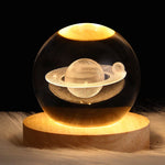 3D Kristall-Lampe für romantische Stimmung - Lichtzauber