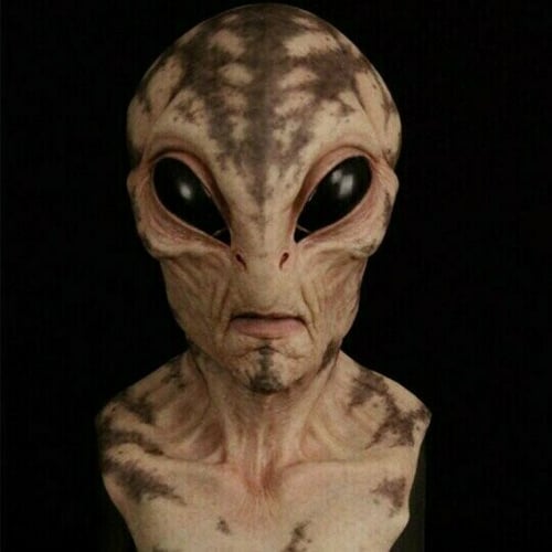 XenonMask | Realistic Latex and Silicone Alien Mask for Halloween and Cosplay