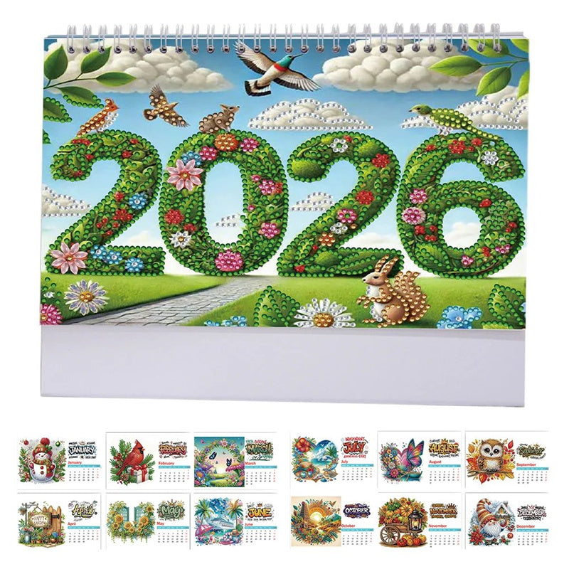 Funkelnder DIY-Kalender für Ihr kreatives Jahr 2026