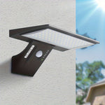 Solar-Powered LED Wall Light with Motion Sensor and Remote Control