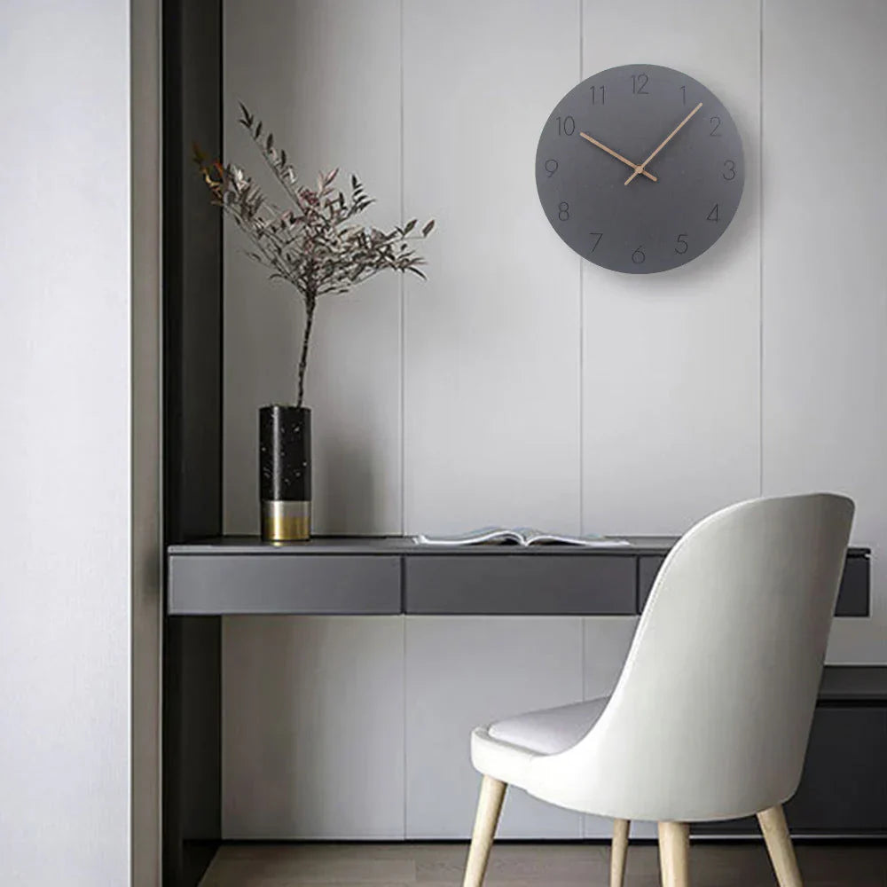 Minimalist Wall Clock in Scandinavian Style – Elegant and Serene