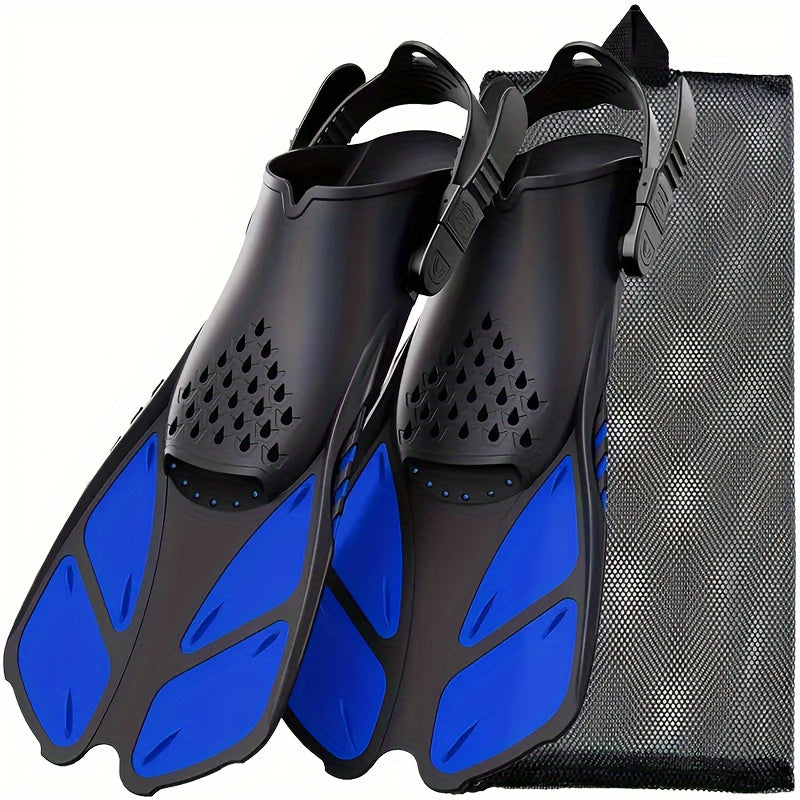 Adjustable Snorkel Fins – Open-Heel Design for Supreme Comfort