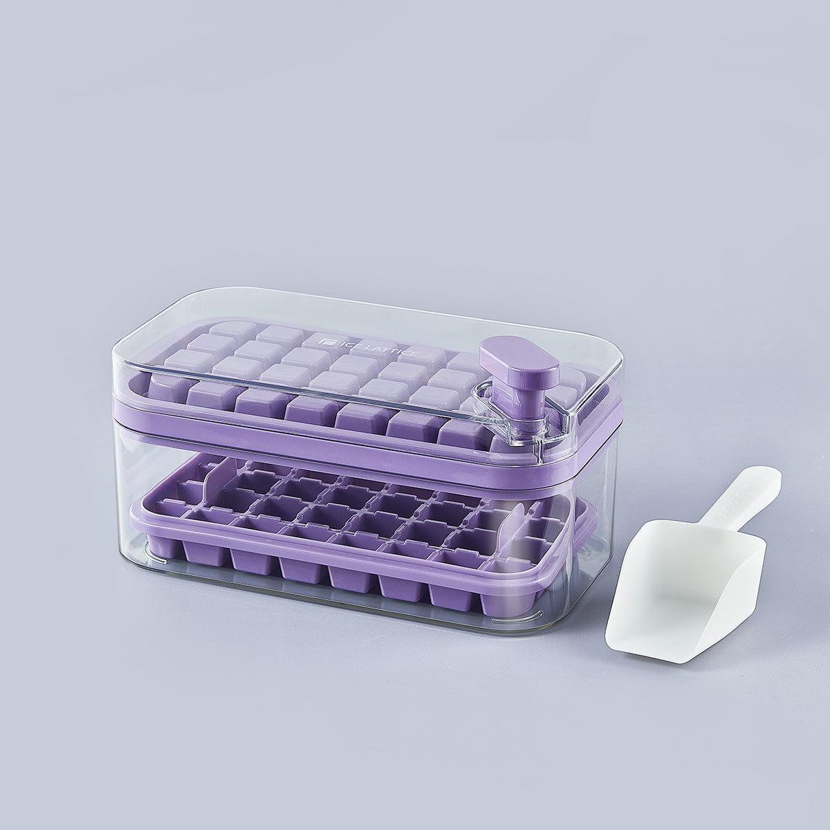 Silicone Ice Cube Tray with 32 Compartments
