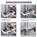 Practical shower caddy for your bathroom | AquaStorage