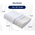 Natural Latex Neck Support Pillow - Orthopedic Pillow for Neck Pain - Comfortable and Supportive - Better Sleep