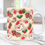 3D Luftige Weihnachtsbecherumhüllung