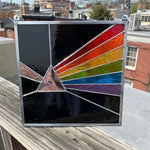 Panel with dark side of the moon