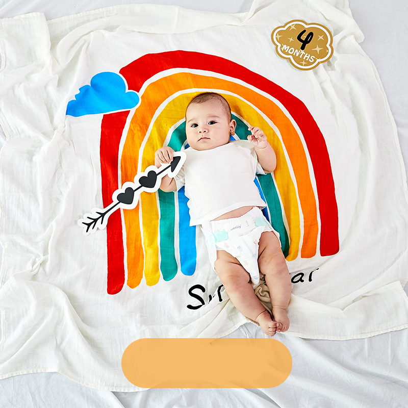 Muslin Swaddle Blanket and Baby Blanket for Newborns