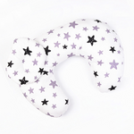 Nursing pillow for mothers with integrated baby head pillow