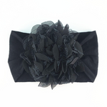 Headband for newborns and toddlers - Soft hairband with flower