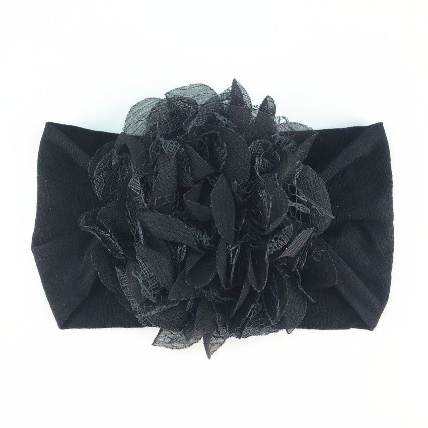 Headband for newborns and toddlers - Soft hairband with flower