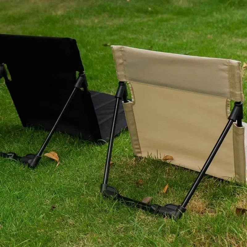 Compact Floor Chair with Backrest – Ideal for Outings