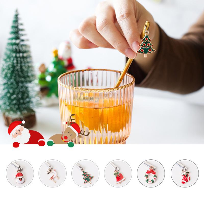 Metal Spoon Gift Set for Home Christmas Decorations