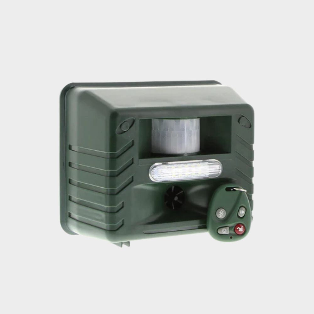 Wooden Ultrasonic Bird Repeller for Effective Woodpecker Control