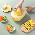 Avocado-shaped vegetable slicer
