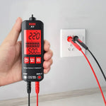 Fully automatic digital multimeter with anti-burn function
