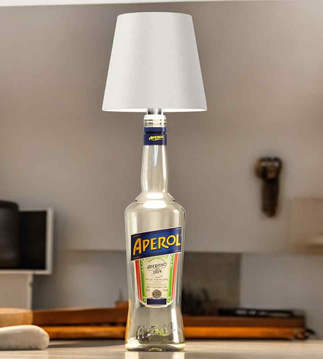 Elegante Flaschenlampe | Stilvolle Beleuchtung für Ihr Zuhause