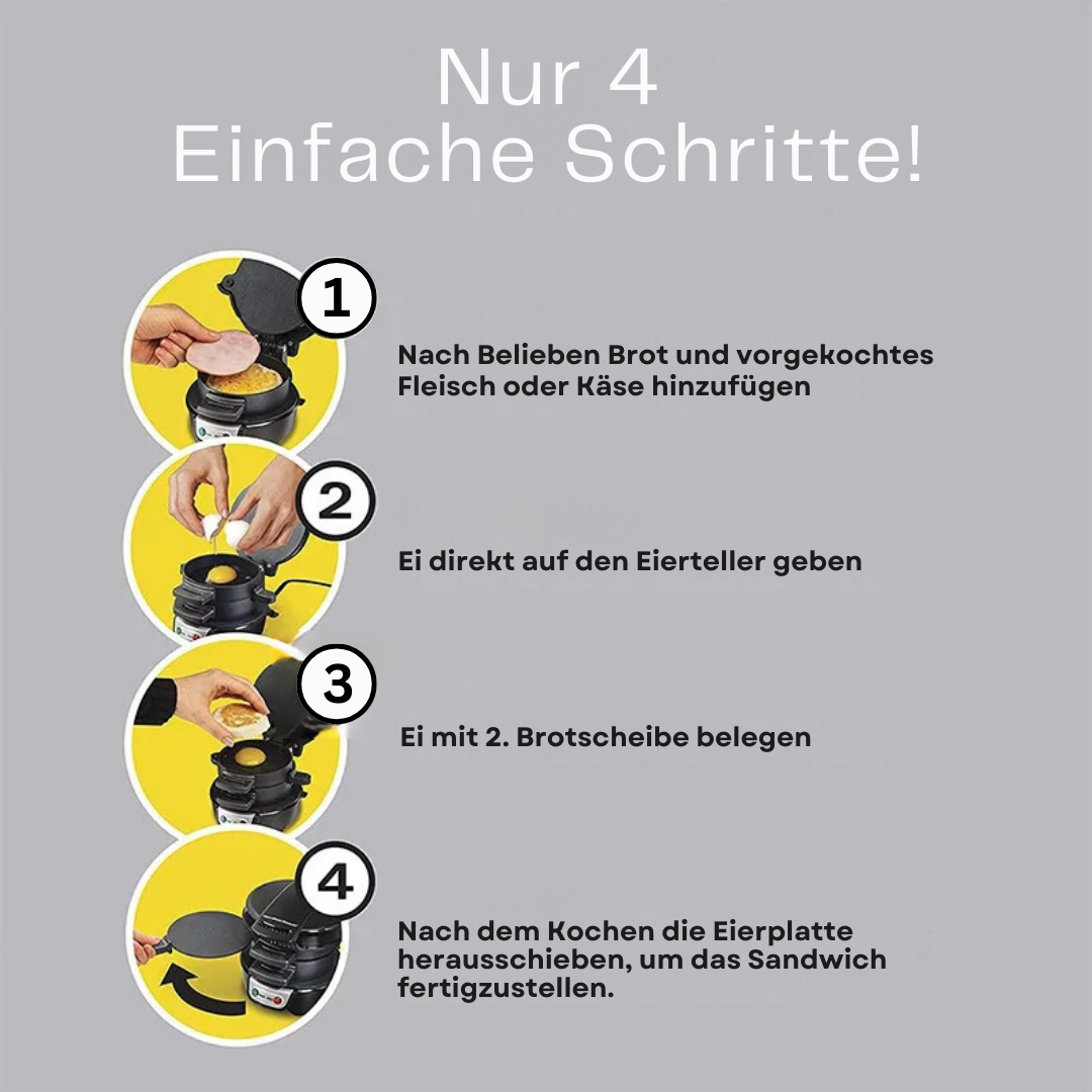 BurgerGenie - Ihre schnelle Burger-Maschine für zu Hause