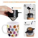 Kaffeegenuss To Go - Edelstahl Filterbecher für perfekten Kaffee
