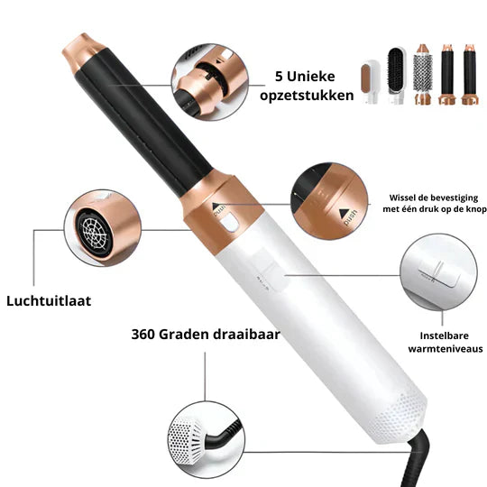 All-in-One Haarstylinggerät für atemberaubende Looks