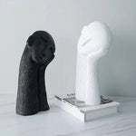 Sculpture of a reclining abstract figure