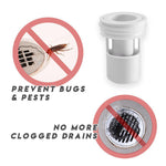 Drain filter for deodorant