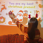 Projector Light for Christmas Atmosphere