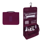 Wasserabweisende Kosmetiktasche mit Haken und Fächern für Reisen