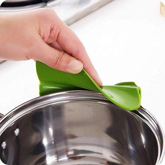 Küchenutensilien Spritzschutz gegen Verschütten