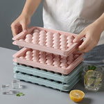 Creative round ice hockey mold for ice cubes