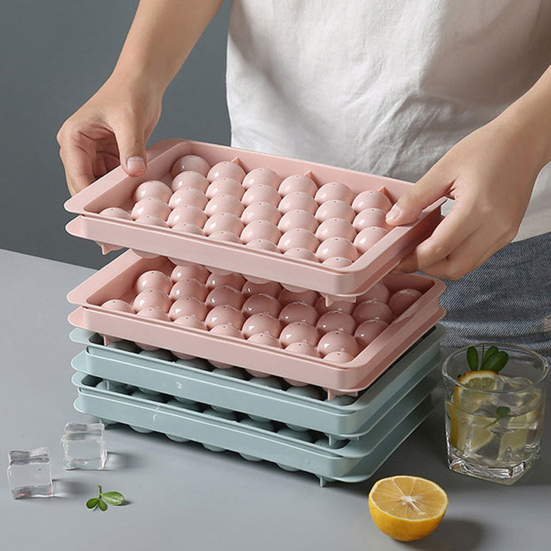Creative round ice hockey mold for ice cubes