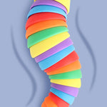 Caterpillar toy for children with sensory elements