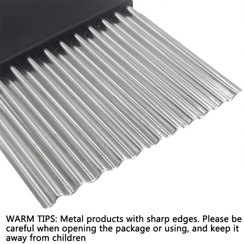 Wavy Stainless Steel Vegetable and Fruit Slicer