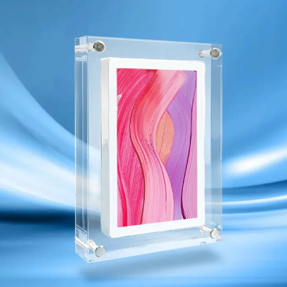 Portable Digital Picture Frame with IPS Screen for Photos and Videos