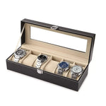 Eleganter 6-12 Slots Uhren Organizer von LuxWatch