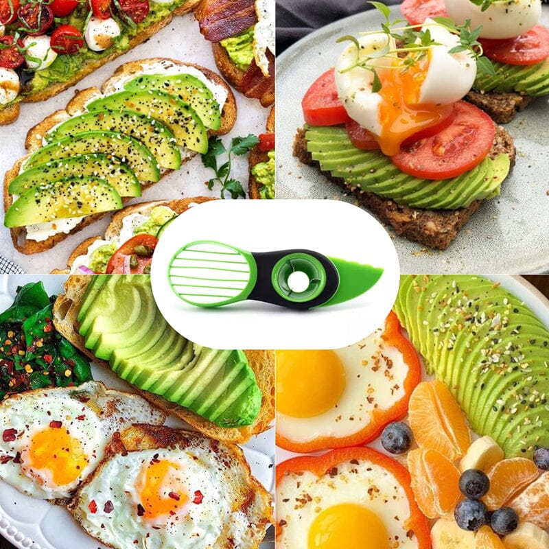 3-in-1 Avocado Schneidegerät