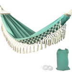 Luxuriöse Hängematte – Bequeme und robuste Hängematte für Garten, Balkon und Camping
