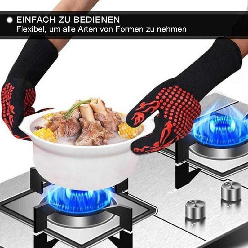 MaxiGrip Profi Grillhandschuhe – Hitzeschutz für alle Anwendungen