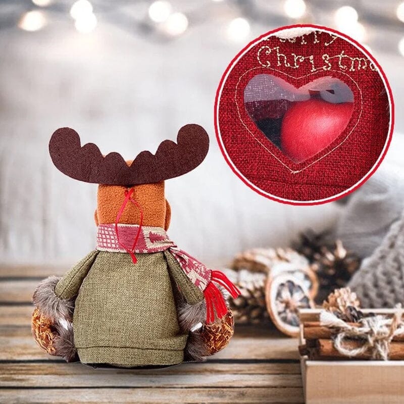 Christmas gift bags with zipper design