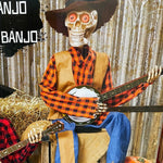 Funny Duel with Lively Banjo Skeletons