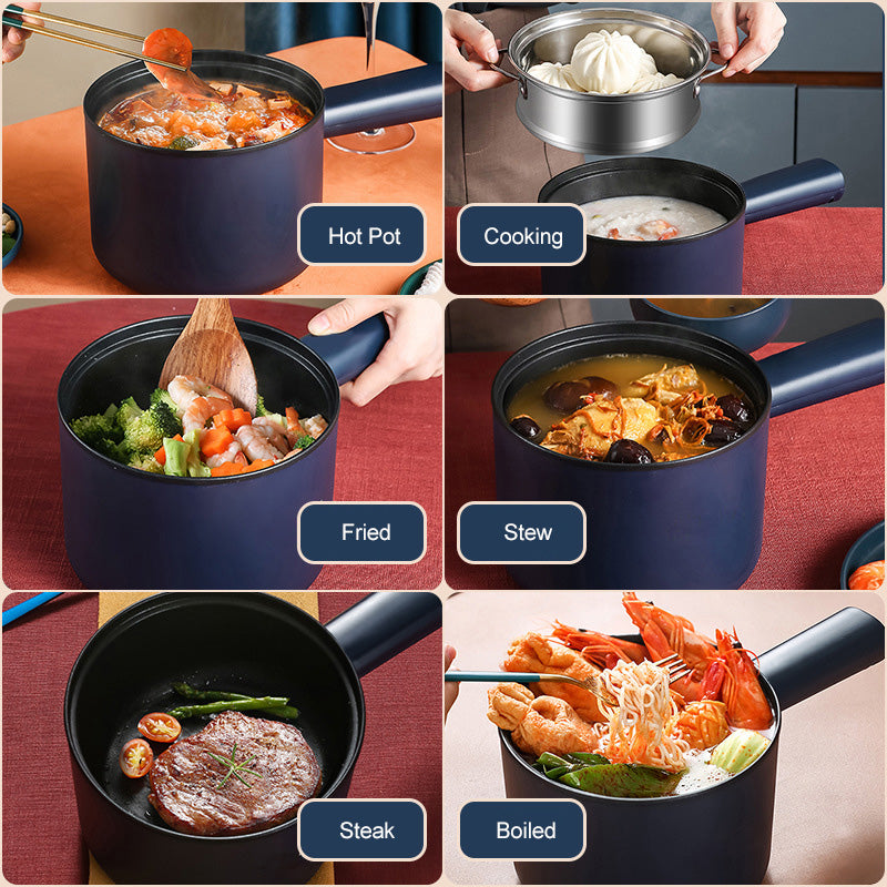 Portable Electric Hot Pot, Non-stick, 1.8L