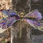 Colorful Crystal Dragonfly Decorative Figurine