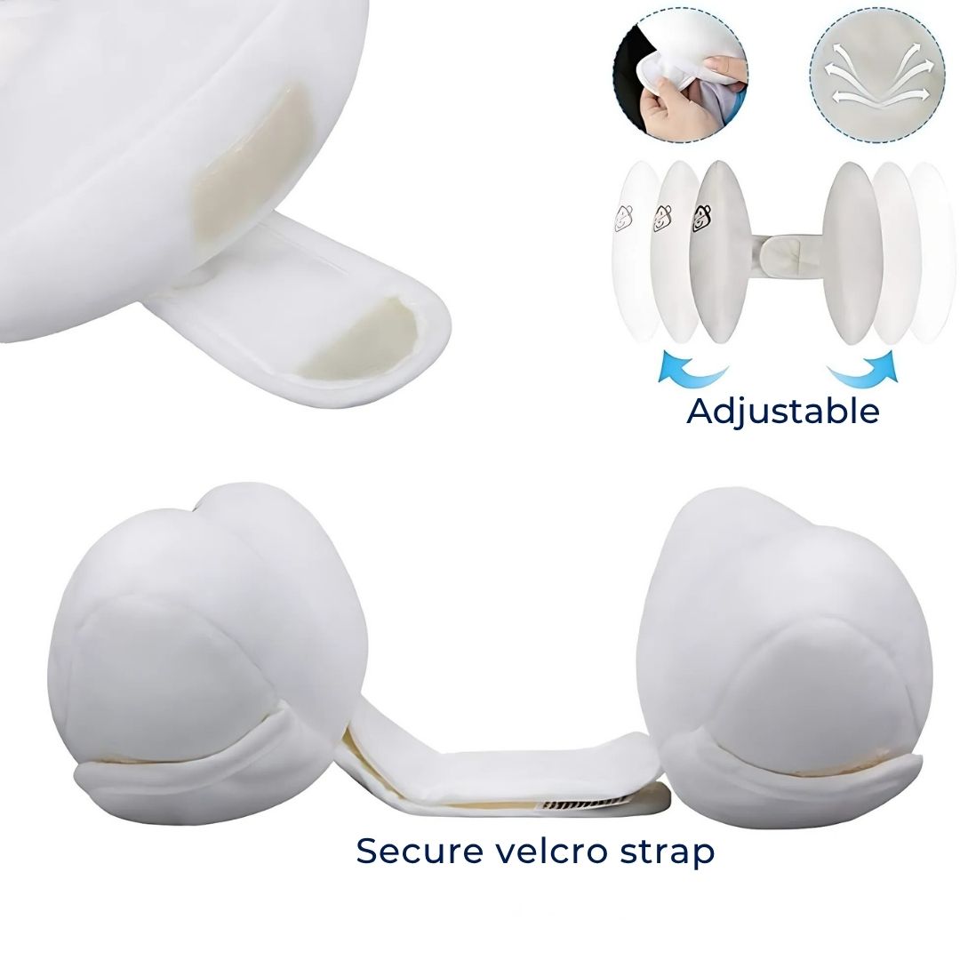Baby Head Protection Pillow – Shock-Absorbing Banana Pillow – Breathable – Safety Lifting Aid for Strollers and Toddlers
