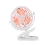 Portable Clip-On Fan with 360° Rotation – USB & Rechargeable Battery