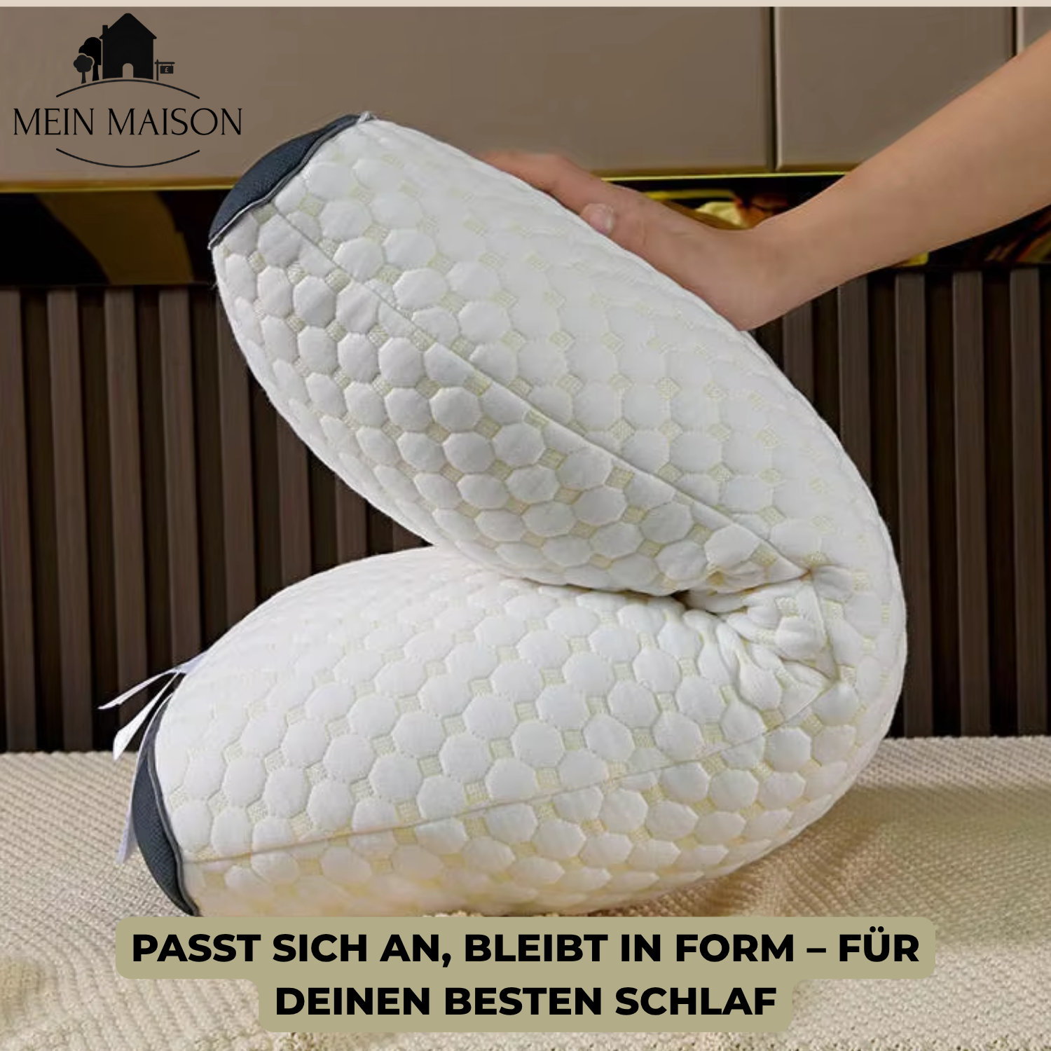 Ergonomic Neck Pillow RelaxForm | Breathable & Adaptable