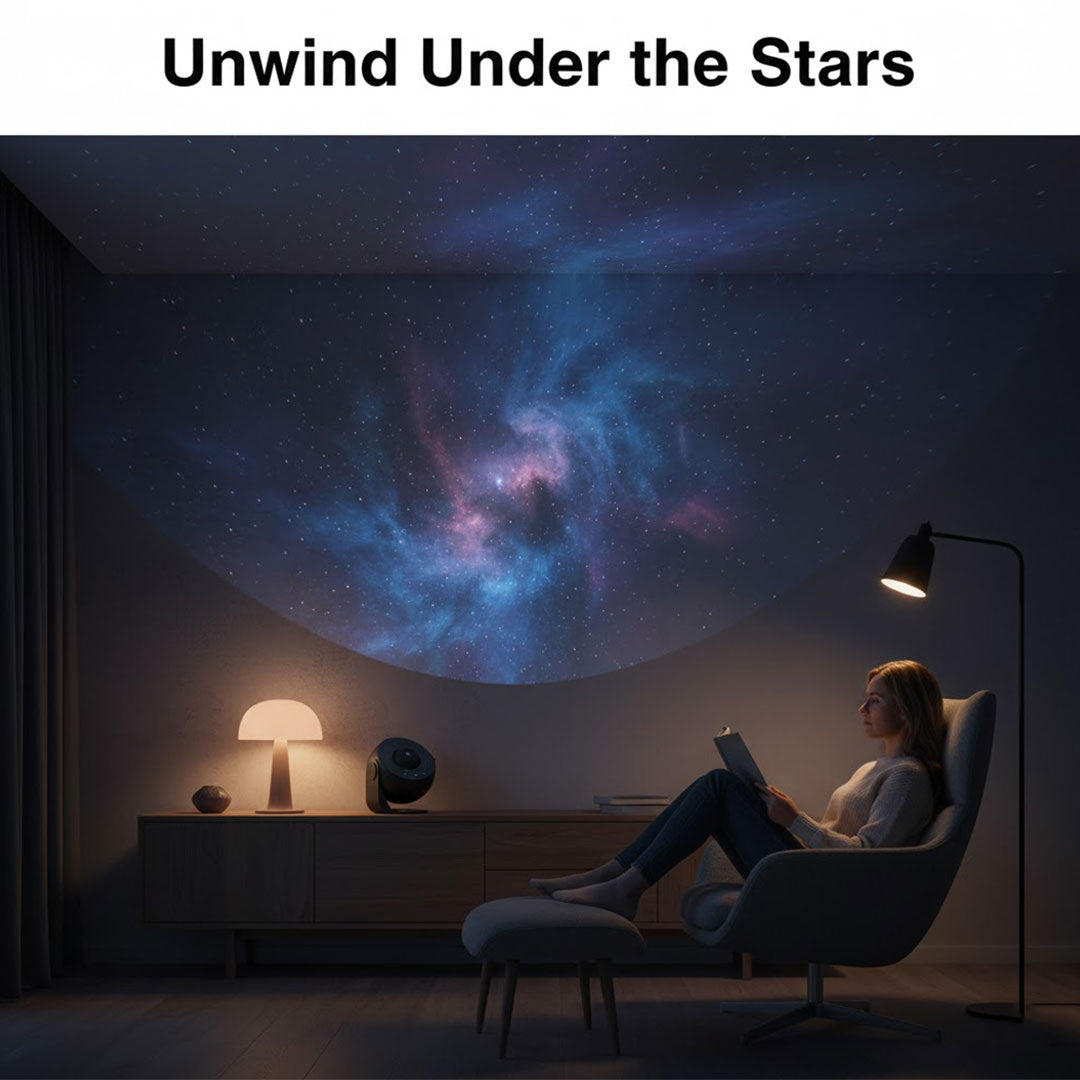 Luminous Star Projector for Kids - USB-Powered for Magical Nights